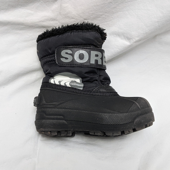 Sorel Unisex Toddler Commender Insulated Snow Boots Size 9 - Picture 9 of 10
